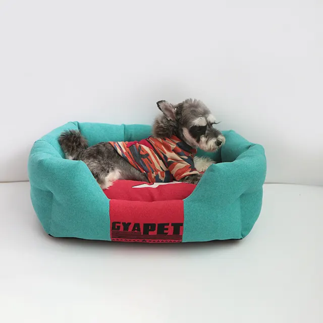 Striped Pet Nest For Large, Medium And Small Dogs Green - Shop at LoveMi