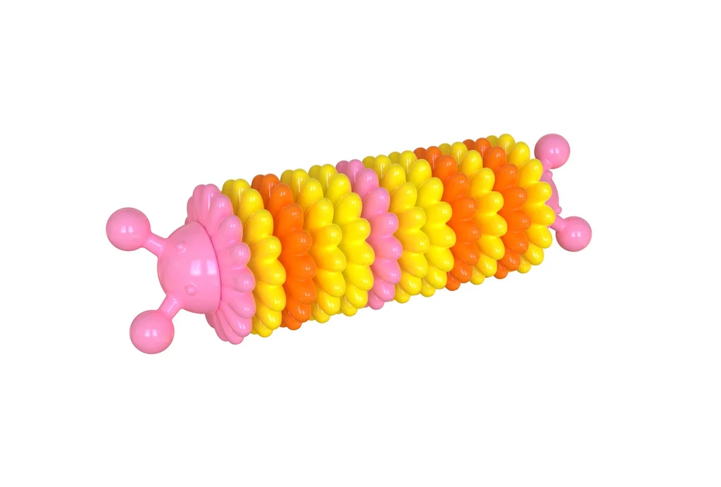 Pet Products Natural Rubber Dog Toothbrush Dog Molar Stick - Red