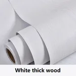 Pure White Wood Grain
