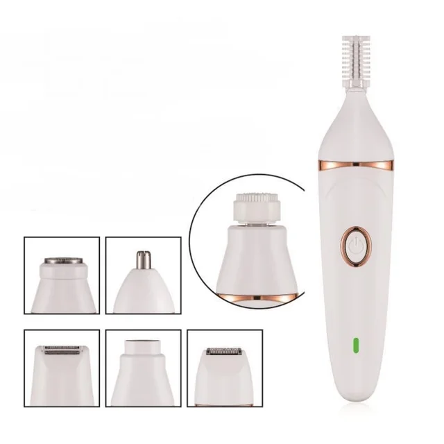 7 In 1 Electric Eyebrow Trimmer USB Rechargeable Home Use Devices Hair Remover White - Shop at LoveMi