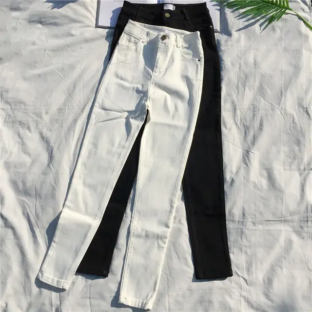 Women'S Leggings Wear Cropped Trousers Outside White - Shop at LoveMi