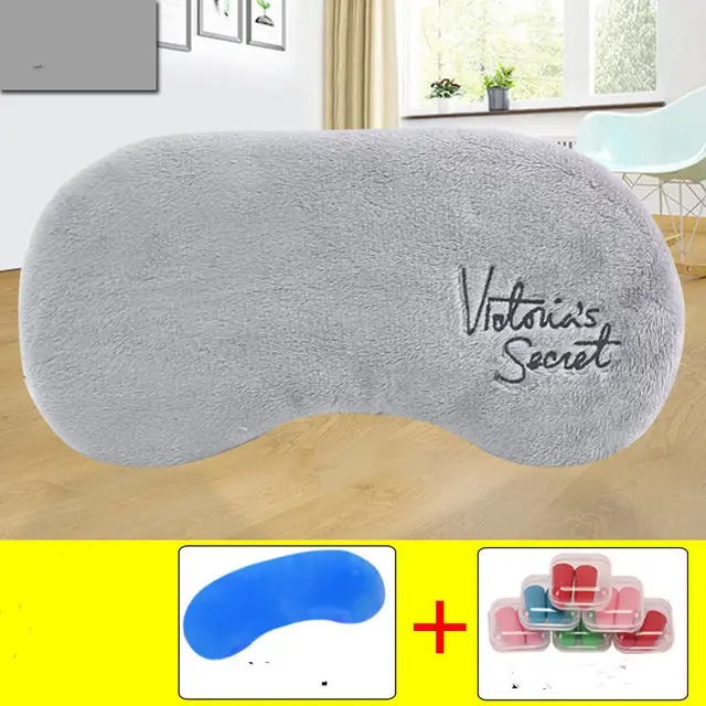 Universal Ice Compress And Hot Compress To Relieve Eye Fatigue Eye Mask Grey - Shop at LoveMi