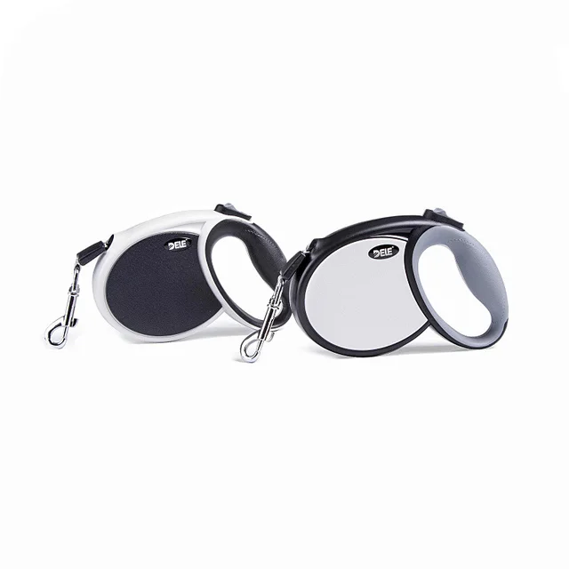 Pet Leash Automatic Retractable Dog Walking Chain Dog Supplies Black Shell - Shop at LoveMi