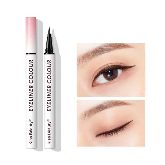 Color Eyeliner Does Not Faint Waterproof And Sweat Proof Liquid Eyeliner Dark Coffee - Shop at LoveMi