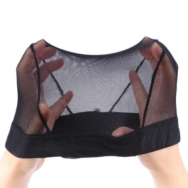 Wig High Elastic Net Cap Wig Accessories Black Net Cap Transparent - Shop at LoveMi