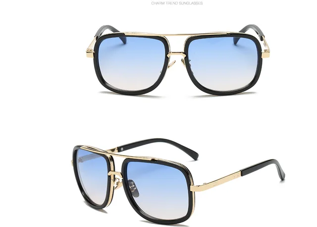 Visor Mirror Fashion Street Shooting Toad Mirror Black And Blue - Shop at LoveMi