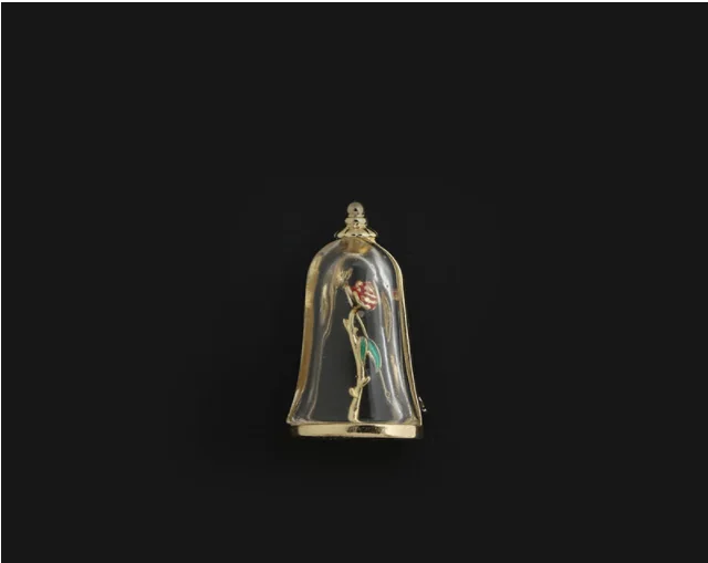 A little magic bottle Rose Brooch women''s Retro high end French court style big pin clothing creative decoration Magic Bottle Rose - Shop at LoveMi