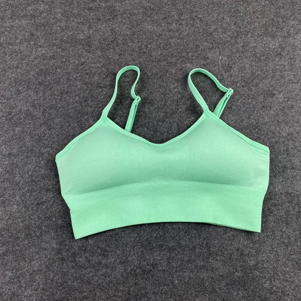 Seamless Yoga Sports Suit Female Summer - Fruit Green