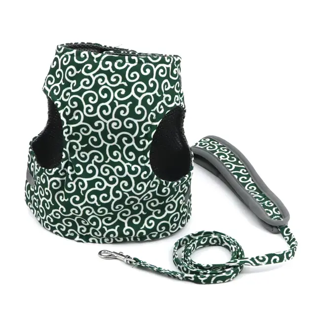 Cat, Puppy And Dog Traction Rope Vest Anti Stroke Resistance, Walk The Dog, Tease The Cat, Pet Clothes Suit Green - Shop at LoveMi