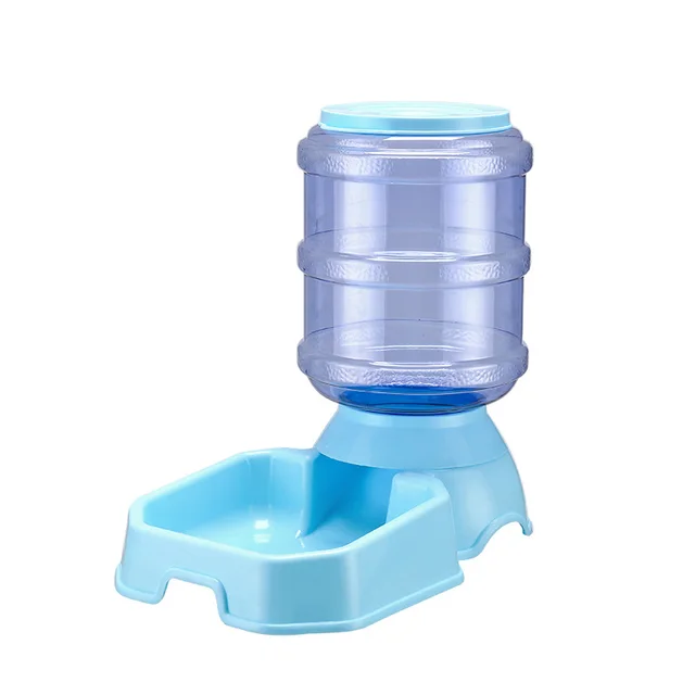 Zhejiang Pet Aspet Plastic Pet Automatic Water Feeding Dispenser Water Dispenser Cat And Dog Pet Bowl 3.8L Blue - Shop at LoveMi