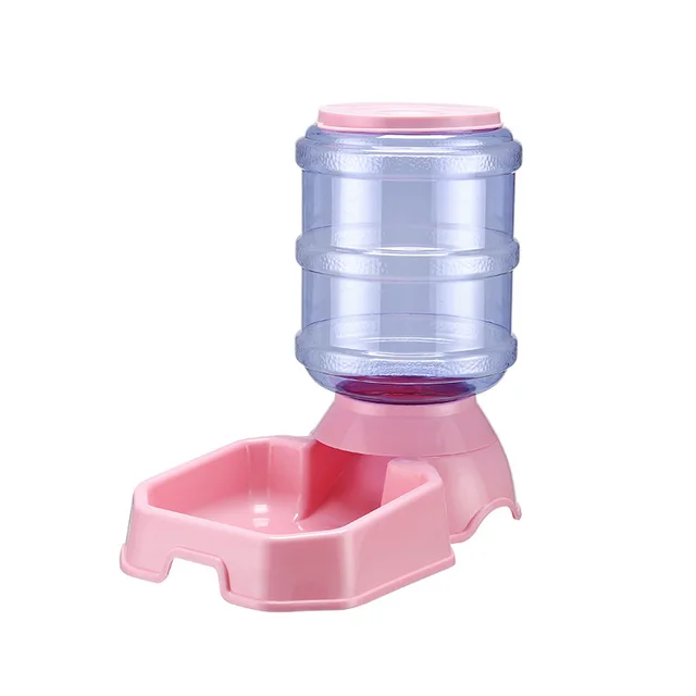 Zhejiang Pet Aspet Plastic Pet Automatic Water Feeding Dispenser Water Dispenser Cat And Dog Pet Bowl 3.8L Pink - Shop at LoveMi