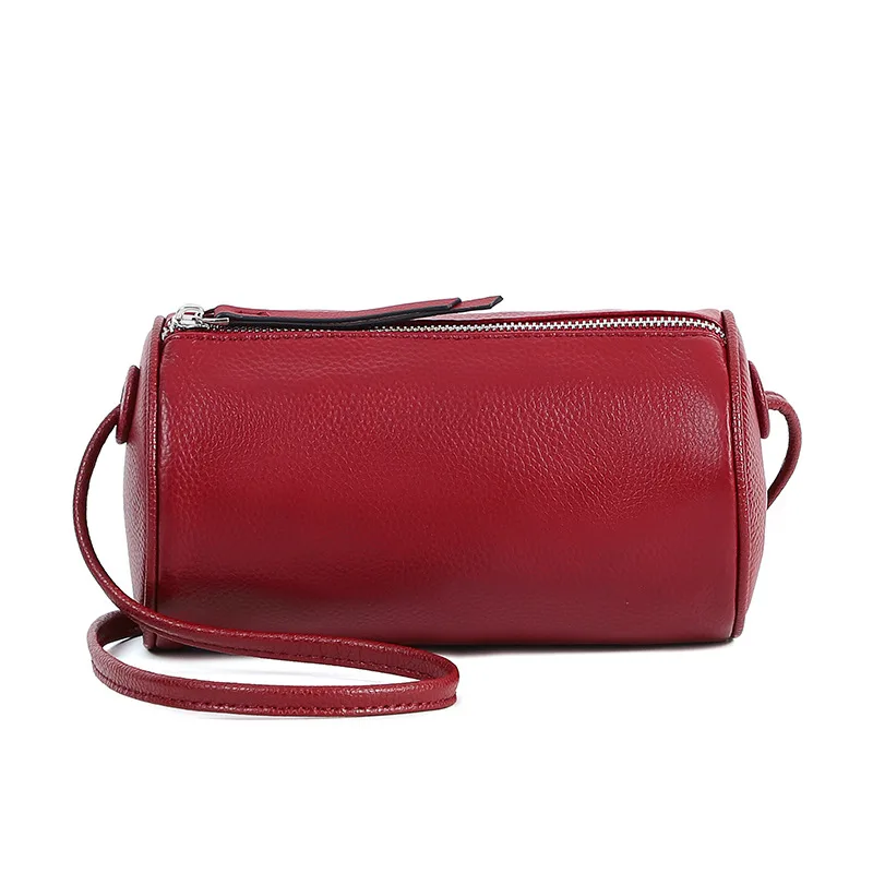 Rolo Mini Sac Bandouliere Femme Cuir Red - Shop at LoveMi