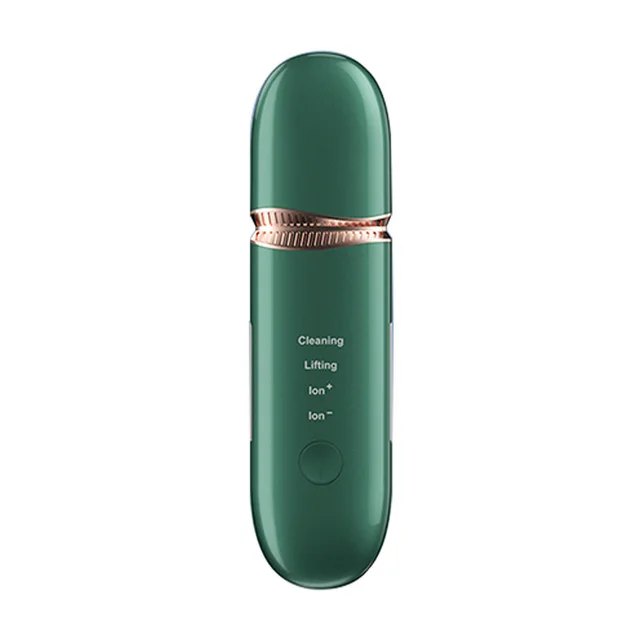 Ultrasonic Shovel Skin Electromechanical Cleaning Instrument Beauty Instrument Shovel Skin Knife Household Cleaning Instrument Green - Shop at LoveMi
