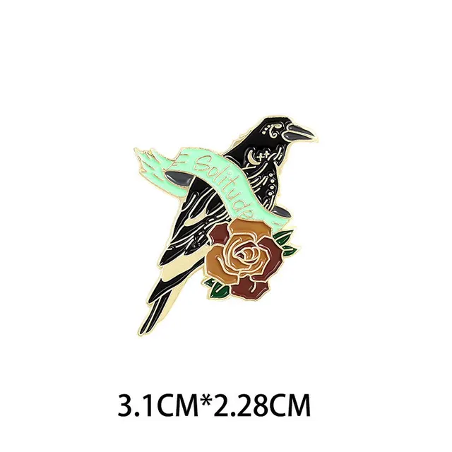 Personality Creative Metal Badge Men And Women Ins Tide Brooch Clothes Bag Decorations - Shop at LoveMi