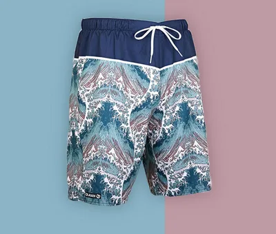 Surfing Beach Shorts Men's Quick Drying Hot Spring Shorts A S - Shop at LoveMi