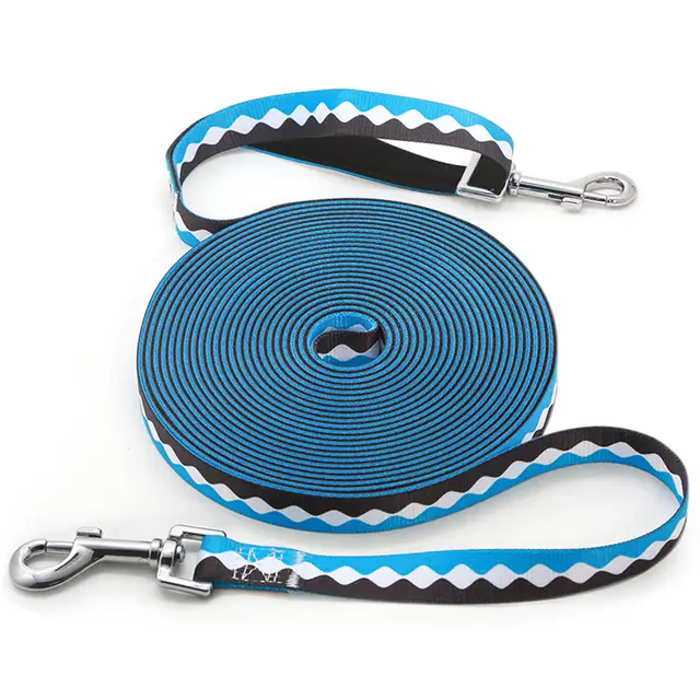 Large, Medium And Small Dog Lengthened Pet Traction Rope 15 Meters Free Training Dog Custom Printing Competition Level Training Rope - Shop at LoveMi