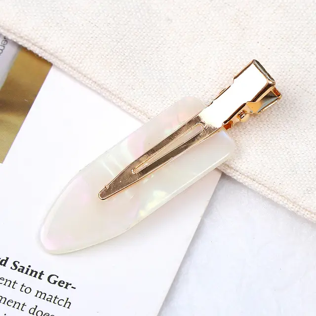 Hairdressing And Makeup Seamless Clip Acetate Bangs Clip 5 Style - Shop at LoveMi