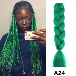 Dirty Braid Hair Rope Twisted Braid Small Dirty Braid Hairdressing Rope Twisted Braid Hidden Braid - A24