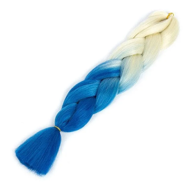 Dirty Braid Hair Rope Twisted Braid Small Dirty Braid Hairdressing Rope Twisted Braid Hidden Braid Beige With Blue - Shop at LoveMi