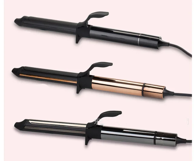 Large Volume Large Wave Ceramic Curling Iron Rose Gold - Shop at LoveMi