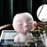 Doll Statue Flower Pot
