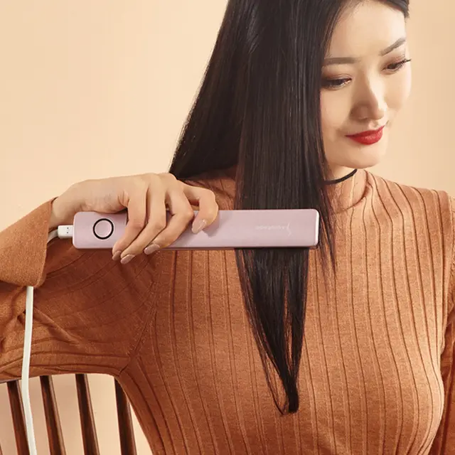 A Hair Straightener That iIs Convenient For Travel Pink - Shop at LoveMi