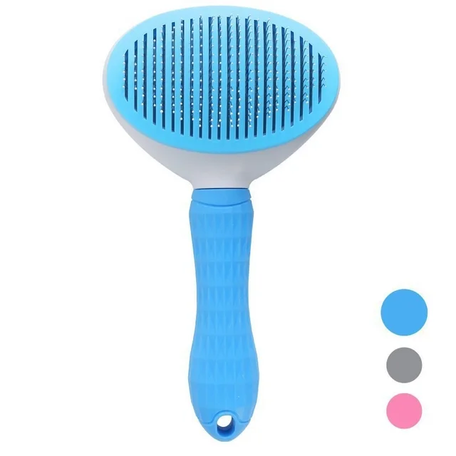 Zeze Pet Grooming Device For Dogs To Float The Hair Golden Retriever Teddy Detachable To Knot And Comb The Cat's Long Hair Bristle Blue - Shop at LoveMi