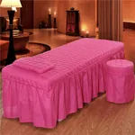Gemei Red Single Bed Skirt
