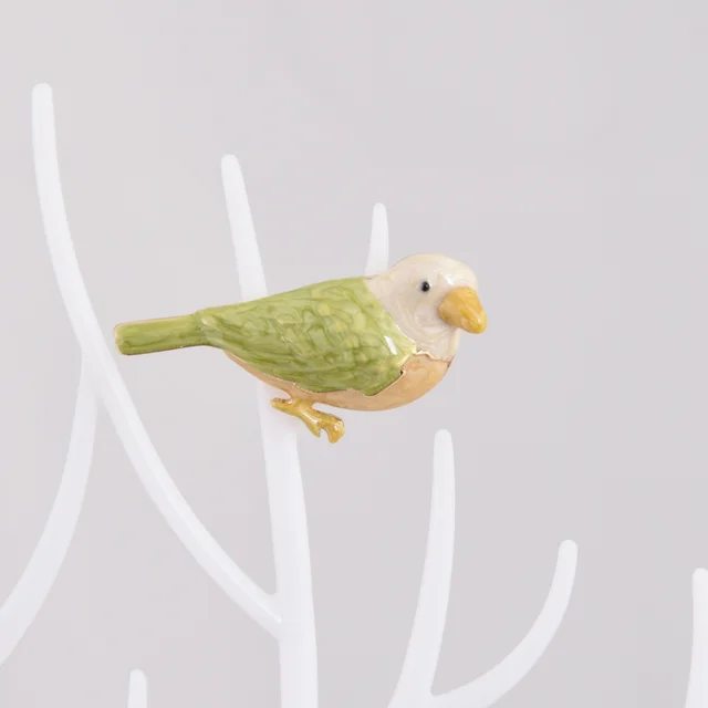 A Little Bird Brooch Cute Japanese Cartoon High End Women''s Brooch Creative Pin Clothing Accessories Green - Shop at LoveMi