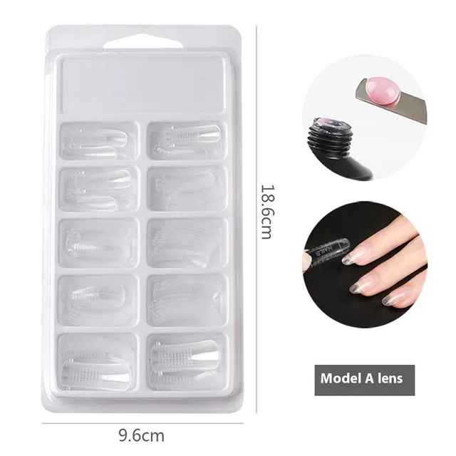 Nail Art Extension Glue 15ml No Paper Holder Crystal Quick Extension Nail Polish Glue Crystal Armor Model - Shop at LoveMi