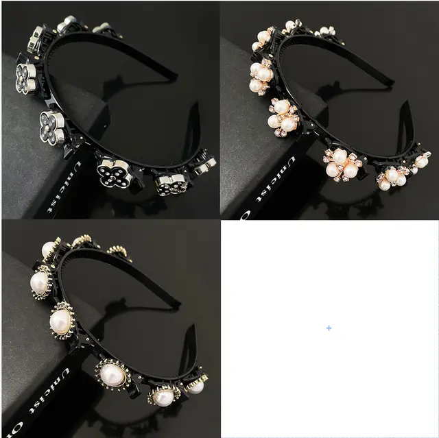 Lazy Braided Hair Clip Press Hair Wash Face Headband Axfxl - Shop at LoveMi