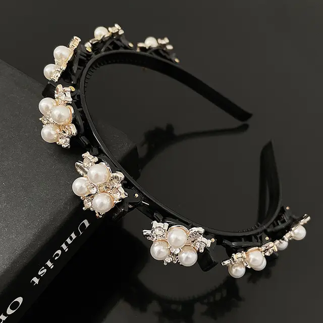 Lazy Braided Hair Clip Press Hair Wash Face Headband - Shop at LoveMi