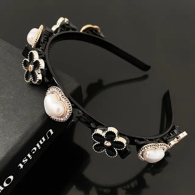 Lazy Braided Hair Clip Press Hair Wash Face Headband H - Shop at LoveMi