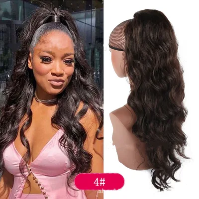 Drawstring Big Wave Ponytail Wig Braids - Shop at LoveMi