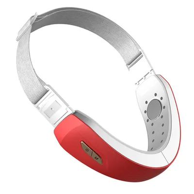 The New Micro current High frequency Face lifting Device V Face Massage Color Light To Masseter Muscles Double Chin V Face Device Beauty Device E... English Red - Shop at LoveMi