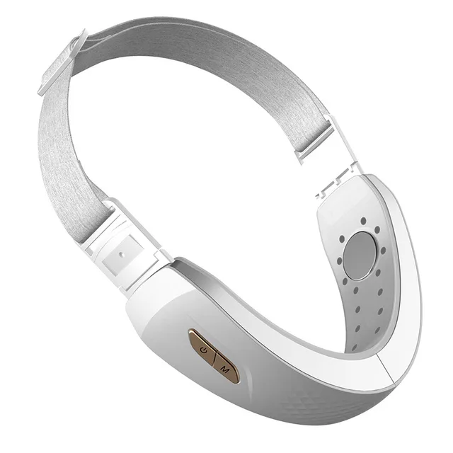 The New Micro current High frequency Face lifting Device V Face Massage Color Light To Masseter Muscles Double Chin V Face Device Beauty Device E... English White - Shop at LoveMi