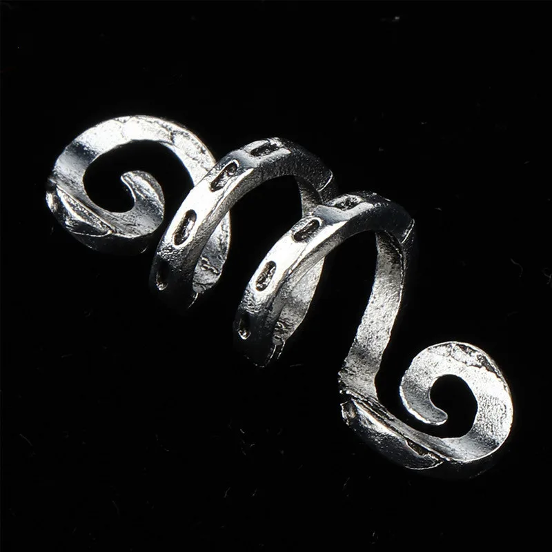Reggae Dirty Braid Wig Spring Hair Tie Hair Loop - Silver