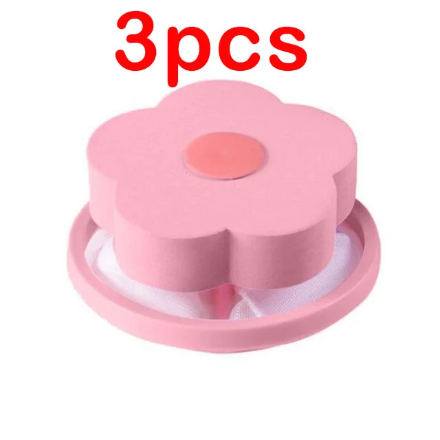 Filter Bag Mesh Filtering Hair Pink 3Pcs - Shop at LoveMi