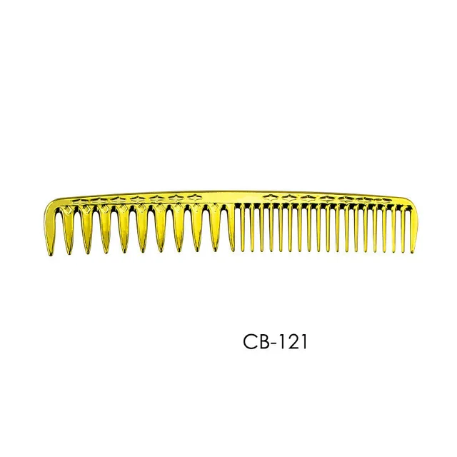 Electroplated Golden Hair Comb Professional Hairdresser Hair Salon Styling High Temperature Comb 2 Color - Shop at LoveMi