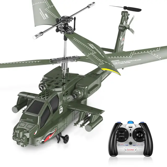 Syma S109G Remote Control Aircraft Children'S Toy Electric Fighter Anti Fall Unmanned Helicopter Model S109G Green - Shop at LoveMi