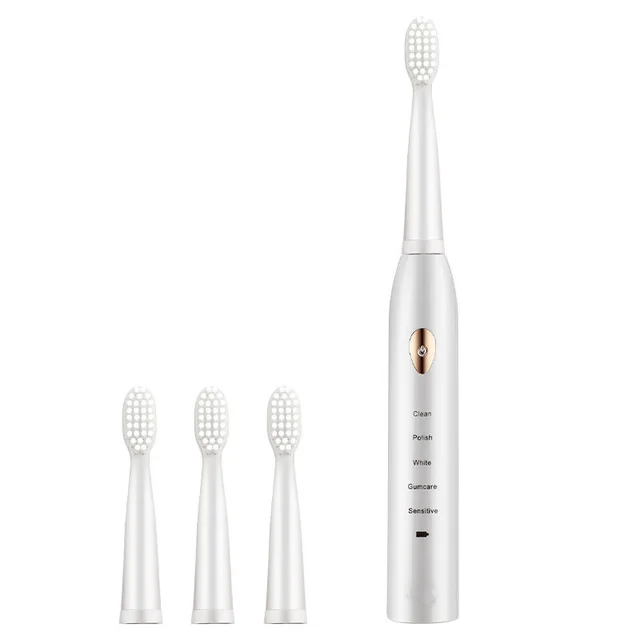 Explosive Ultrasonic Soft Fur Base Charging Waterproof Electric White - Shop at LoveMi