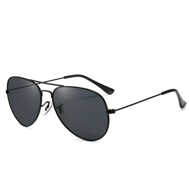 Men's Ultralight Stainless Steel Aviator Sunglasses Black - Shop at LoveMi