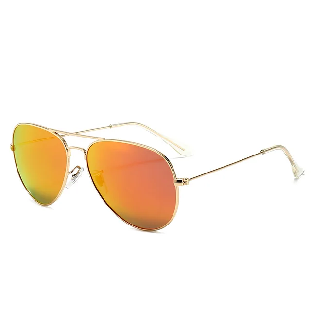 Men's Ultralight Stainless Steel Aviator Sunglasses Brown - Shop at LoveMi