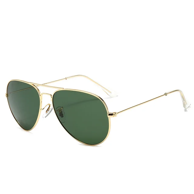 Men's Ultralight Stainless Steel Aviator Sunglasses Green - Shop at LoveMi