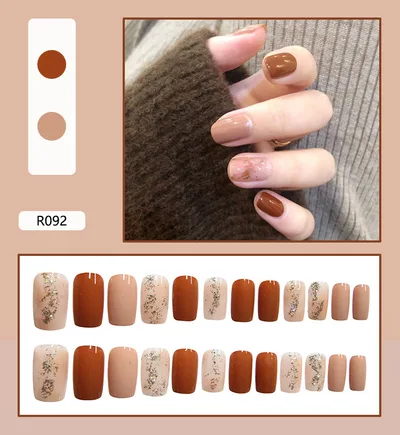 Nail Art Pieces Finished Patches Long And Short Fake Fingernails - Shop at LoveMi