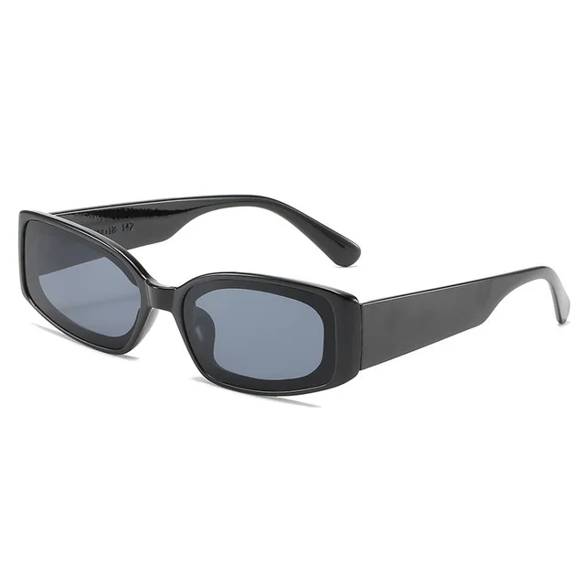 Square Party Sunglasses Women's Concave Shape Sunglasses Black - Shop at LoveMi