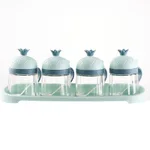 Pineapple Light Blue 4