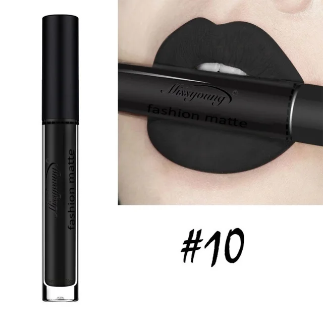 Lip Gloss Liquid Lipstick Non Stick Cup Matte Makeup Llipstick J - Shop at LoveMi