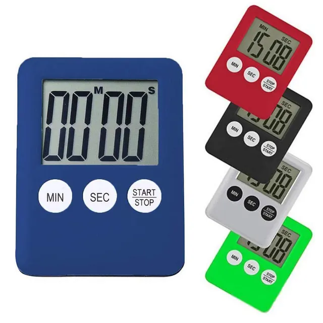 Large Screen Display Ultra Thin Timer Color Mini Kitchen Digital Timer Green - Shop at LoveMi