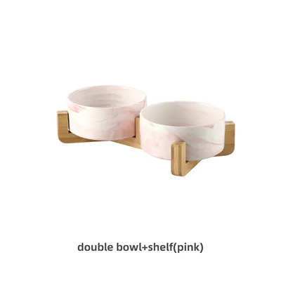 Ceramic Cat BowlCat Food BowlCat Food Rice BowlPet BowlDog BowlDog BowlWater BowlDog Food BowlPet Supplies Pink Double - Shop at LoveMi